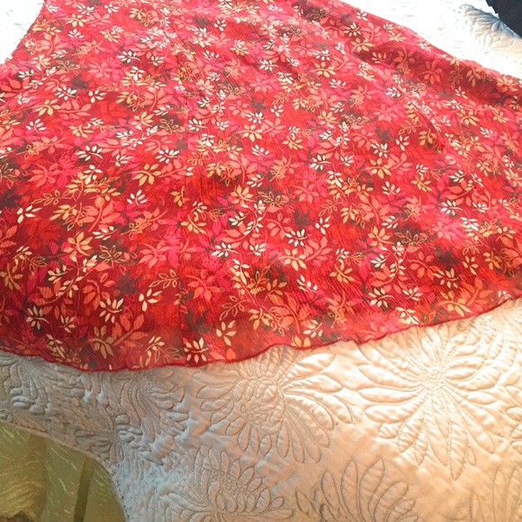 Nine West Silk dress Sz 6 - Picture 12 of 13